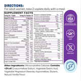 Ultra 360 Women's Multi  Active 180ct Caplets – Supplement Facts