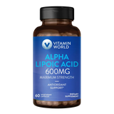 Alpha Lipoic Acid 600mg 60ct Capsules