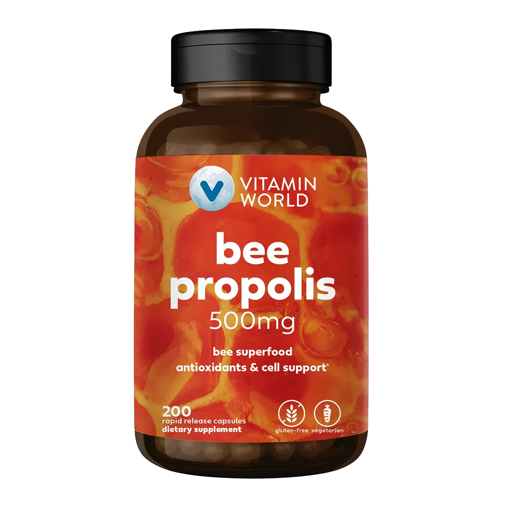 Bee Propolis 500mg 200ct Capsules