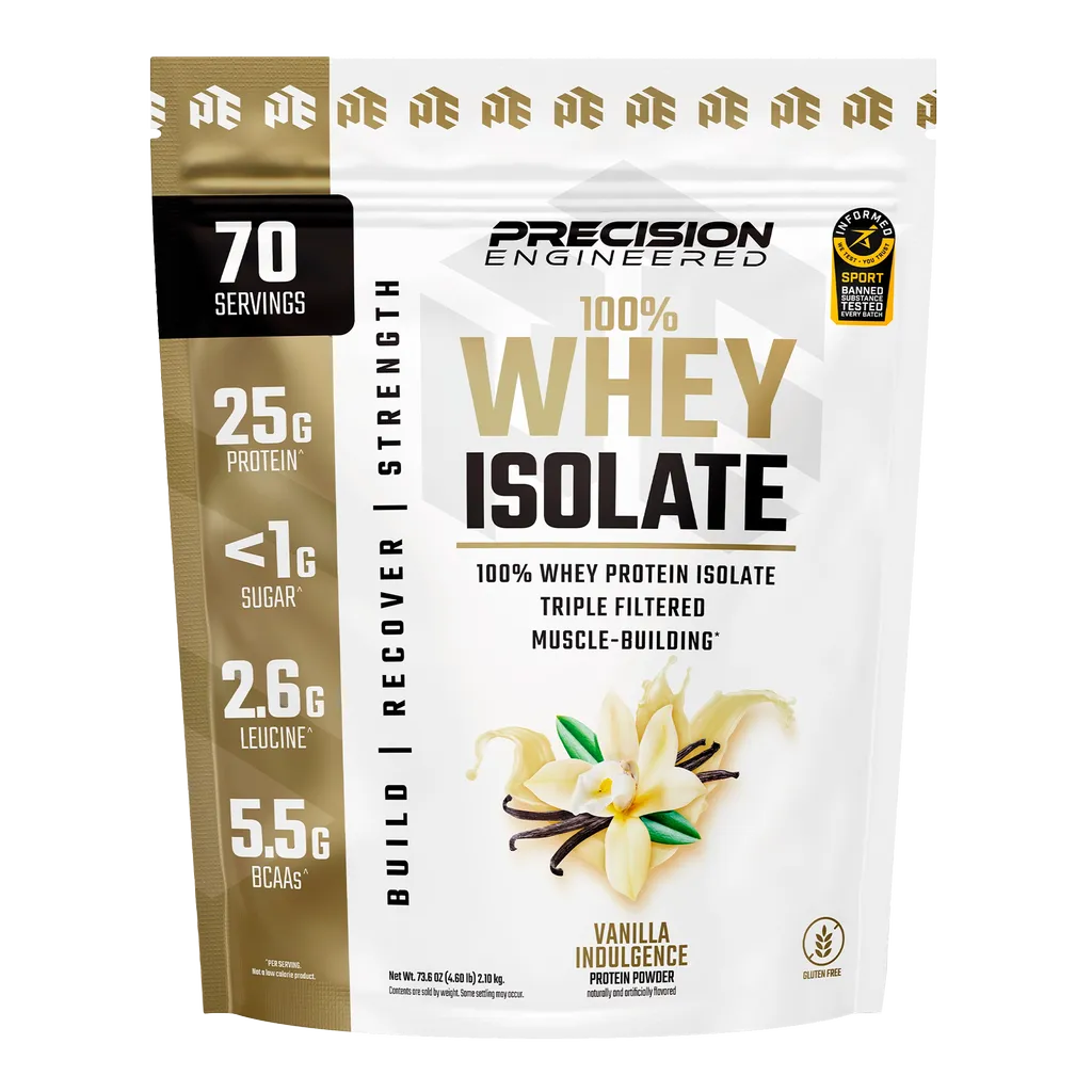 100% Whey Protein Isolate Vanilla Indulgence 2100g Powder