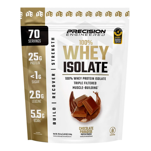 100% Whey Protein Isolate Chocolate Paradise 2240g Powder