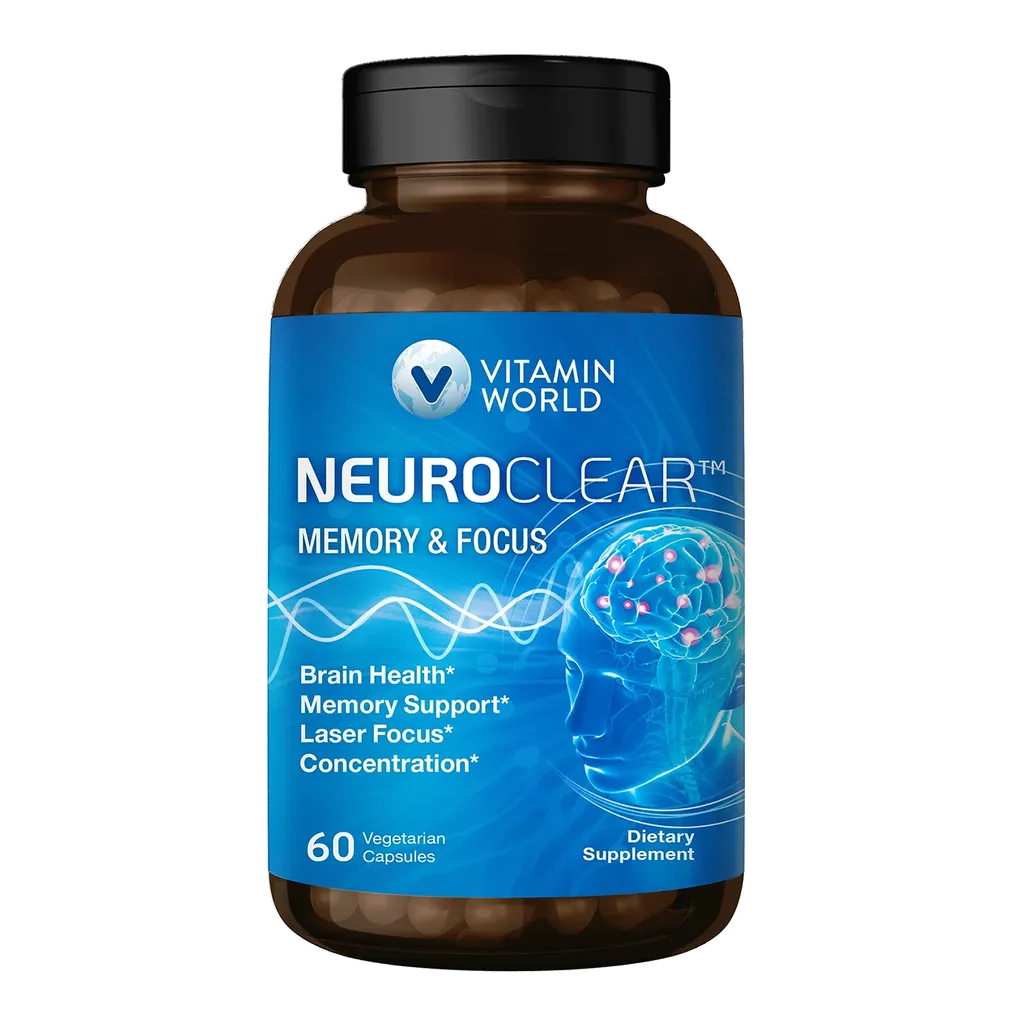 NeuroClear™ Memory & Focus 60ct Capsules