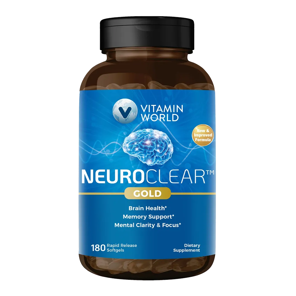 NeuroClear™ Gold 180ct Softgels