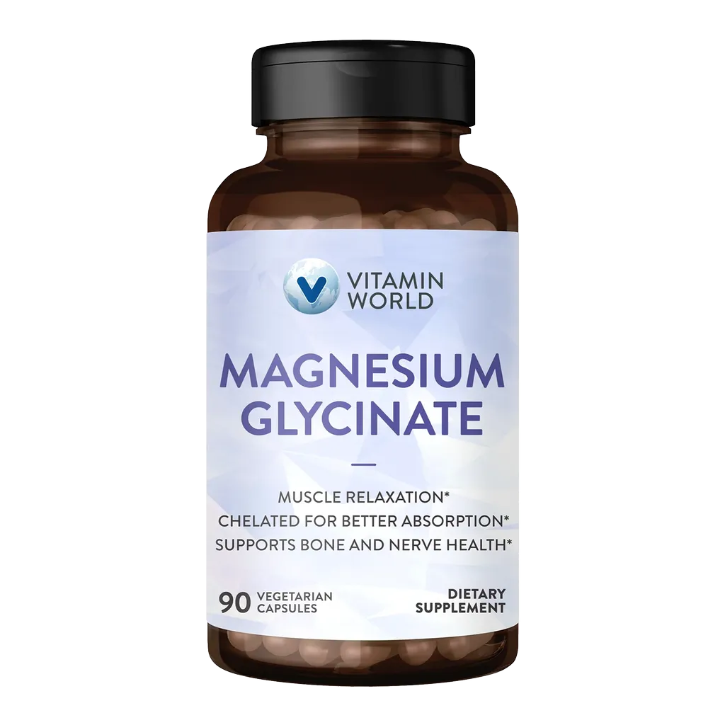 Magnesium Glycinate 90ct Capsules