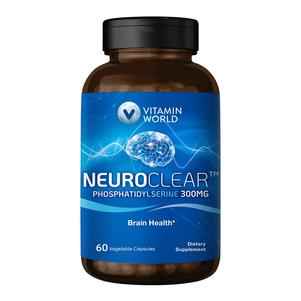 NeuroClear™ Phosphatidylserine 300mg 60ct Capsules