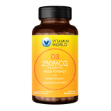 D3 250mcg (10,000 IU) 100ct Softgels