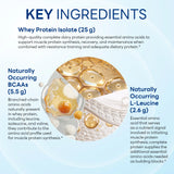 100% Whey Protein Isolate Strawberry Cream 775g Powder