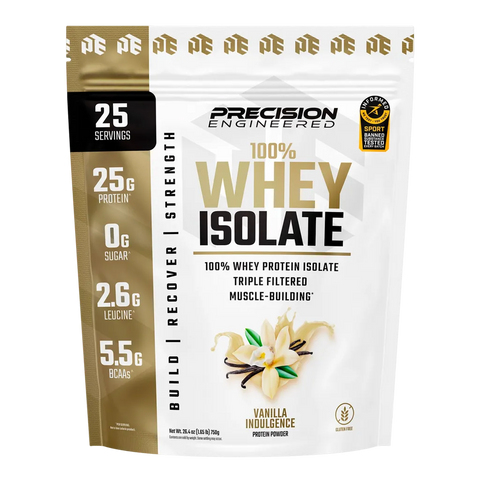 100% Whey Protein Isolate Vanilla Indulgence 670g Powder