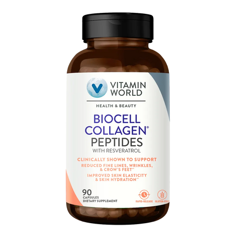 Biocell Collagen® Peptides with Resveratrol 90ct Capsules