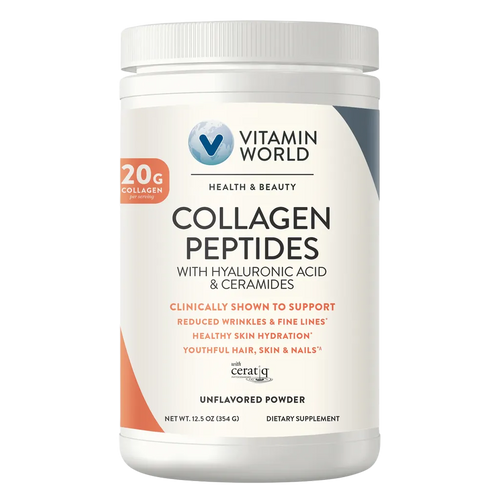 Collagen Peptides with Hyaluronic Acid and Ceramides (Ceratiq®)