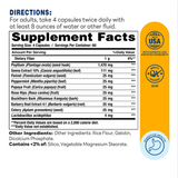 Advanced Colon Cleanse - 240ct - Supplement Facts
