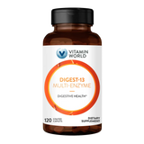 Maximum Strength Digest-13 Multi-Enzyme - 120 Caplets - For Digestive Health