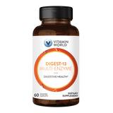 Maximum Strength Digest-13 Multi-Enzyme - 60 Caplets - For Digestive Health
