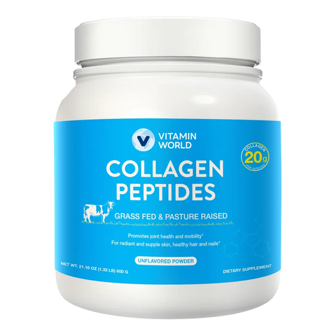 Grass-Fed Collagen Peptides 600g Powder Unflavored