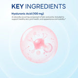Hyaluronic Acid 100mg 30ct Capsules