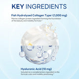 Hydrolyzed Marine Collagen Peptides with Hyaluronic Acid 120ct Capsules