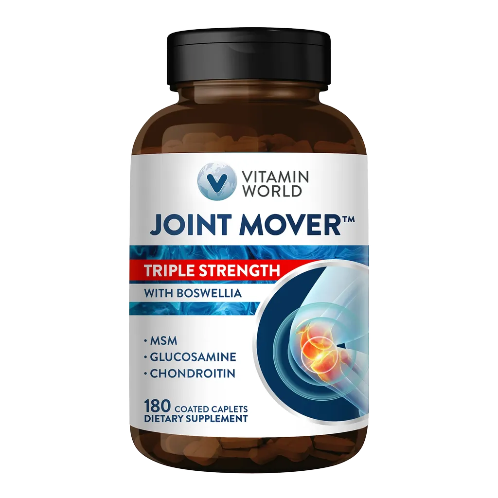 Triple Strength Joint Mover with Boswellia 180 Coated Caplets