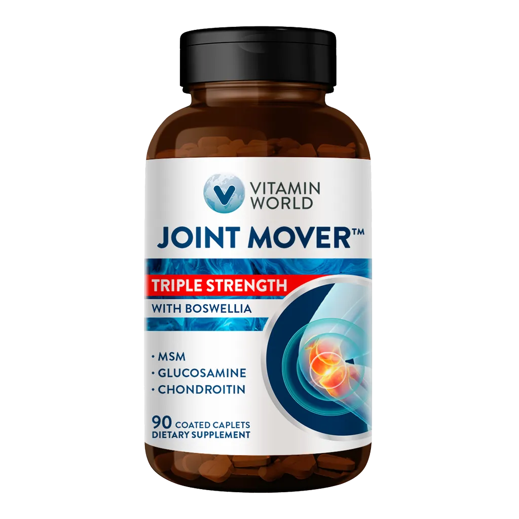 Triple Strength Joint Mover with Boswellia 90 Coated Caplets