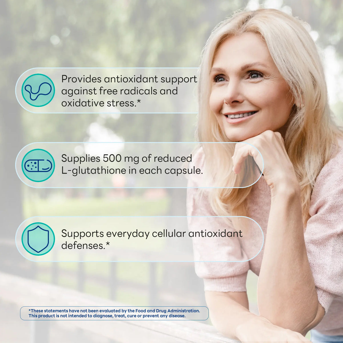 L-Glutathione 500mg 30ct Capsules
