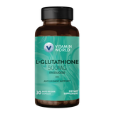 Maximum Strength L-Glutathione Amino Acid 500MG - 30 Capsules - Antioxidant Support