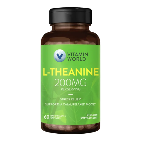 L-Theanine 200mg 60ct Capsules
