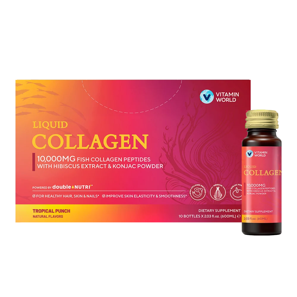 Collagen 10, Fish Collagen Peptides 50ml 10000mg  Liquid | 500ml
