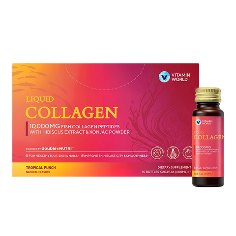 Liquid Collagen 10,000mg Fish Collagen Peptides 10x60ml Liquid