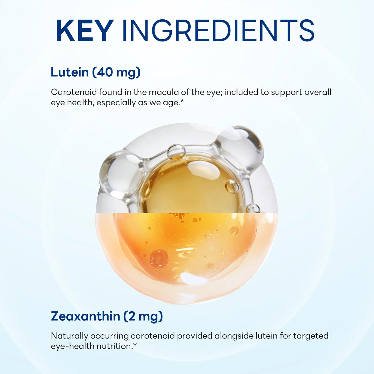 Lutein 40mg 60ct Softgels