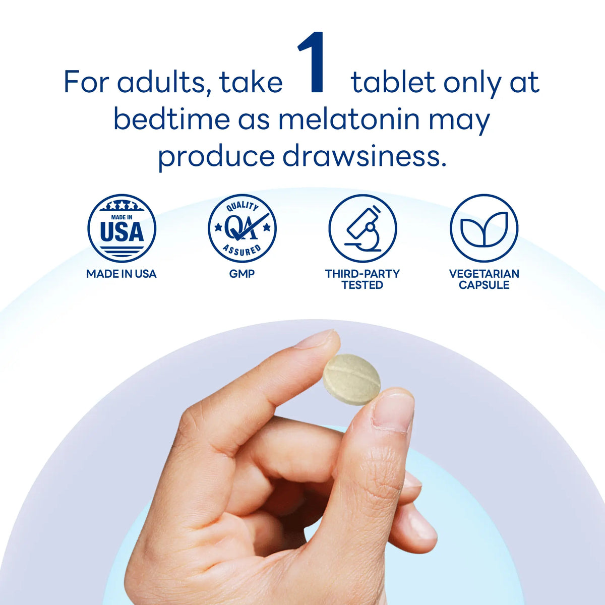 Melatonin 5mg Time Release 300ct Tablets