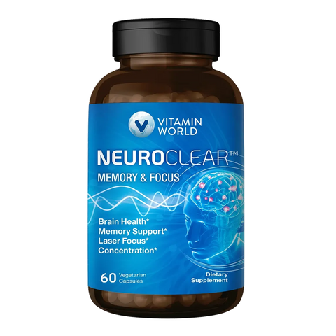 NeuroClear™ Memory & Focus 60ct Capsules
