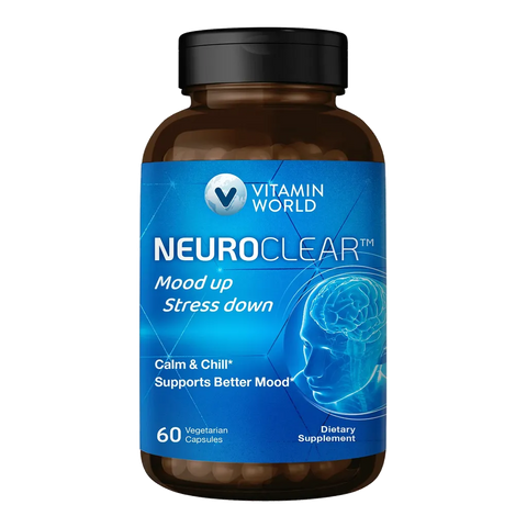 NeuroClear™ Mood Up Stress Down 60ct Capsules