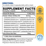 Probiotic16 - 120 Capsules - Supplement Facts