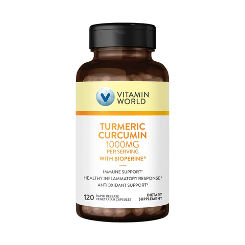 Turmeric Curcumin 1000mg with Bioperine 120ct Capsules