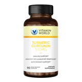 Turmeric Curcumin 500MG 90 Rapid Release Capsules - Immune Support, Healthy Inflammatory Responses, Antioxidant Support