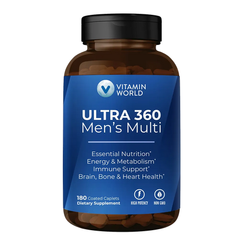 Ultra 360 Men's Multi 180ct Caplets