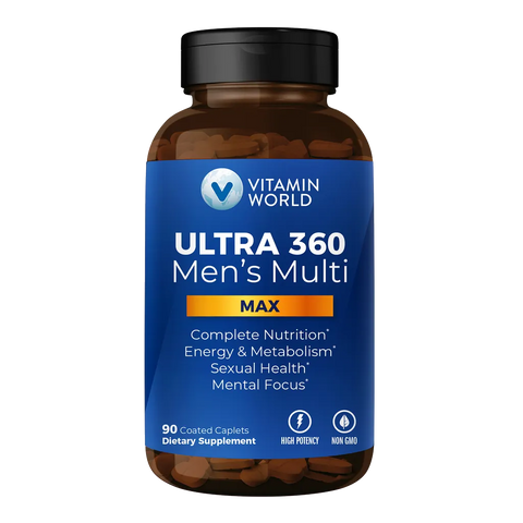 Ultra 360 Men's Multi Max 90ct Caplets