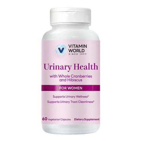 Urinary Health with Whole Cranberries & Hibiscus 60ct Capsules