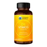 Vitamin D3 (5000 IU 125MCG  Softgel | 100ct