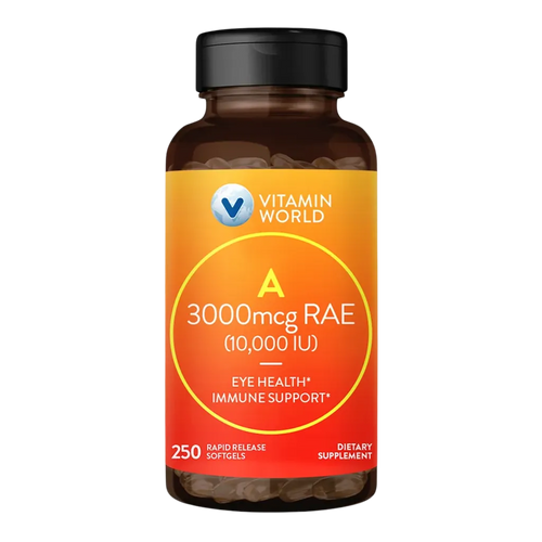 Vitamin A 3000mcg  Softgel | 250ct