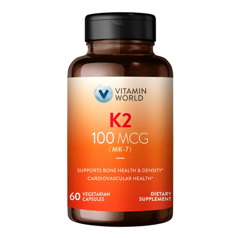 Vitamin K2 (MK-7) 100mcg 60ct Capsules